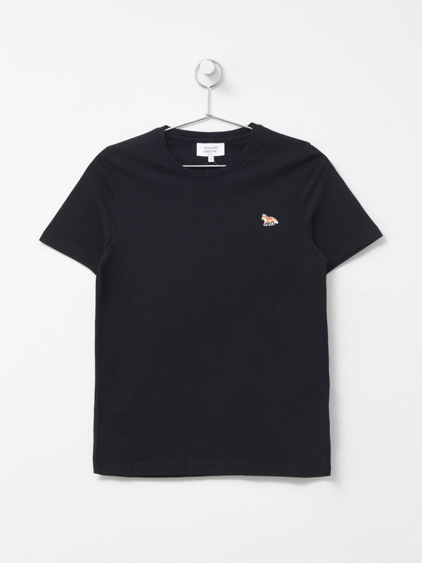 BABY FOX PATCH REGULAR TEE-SHIRT_BLACK P199